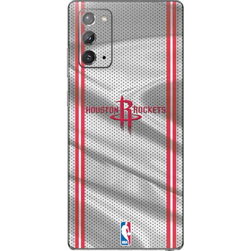 NBA Houston Rockets Home Jersey Galaxy Note20 5G Skin